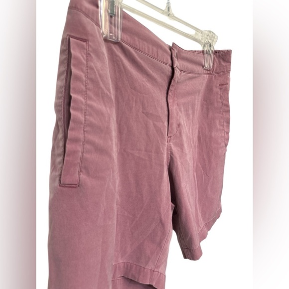 Marine Layer Purple Cotton Shorts - Picture 3 of 5